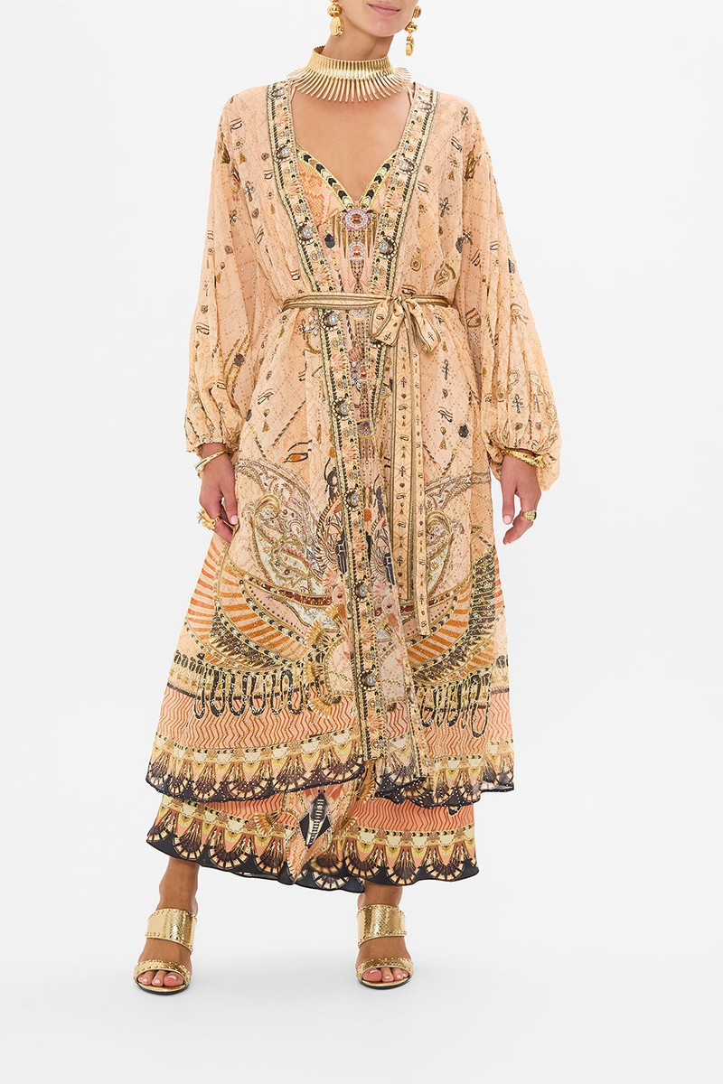 CAMILLA BLOUSON SLEEVE EMBELLISHED LAYER outlook