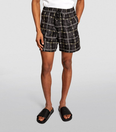 AMIRI Charm Check Shorts outlook