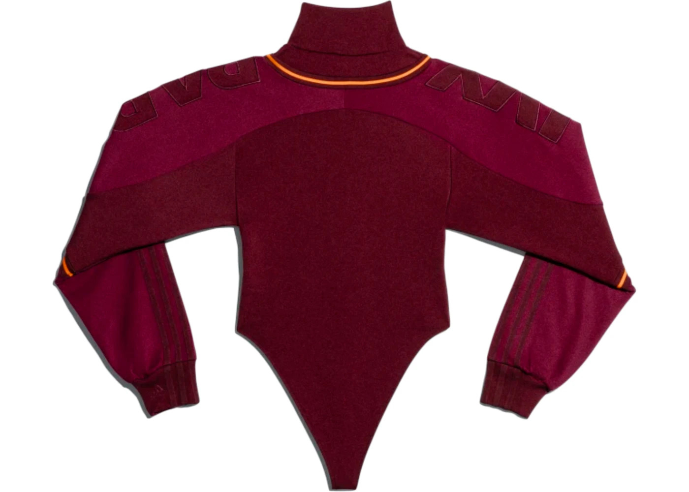 adidas Ivy Park Bodysuit Maroon/Amazon Red/Solar Orange - 2