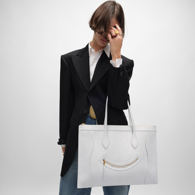 FLAT CABAS NEW LUGGAGE IN GLOSSY CALFSKIN 3