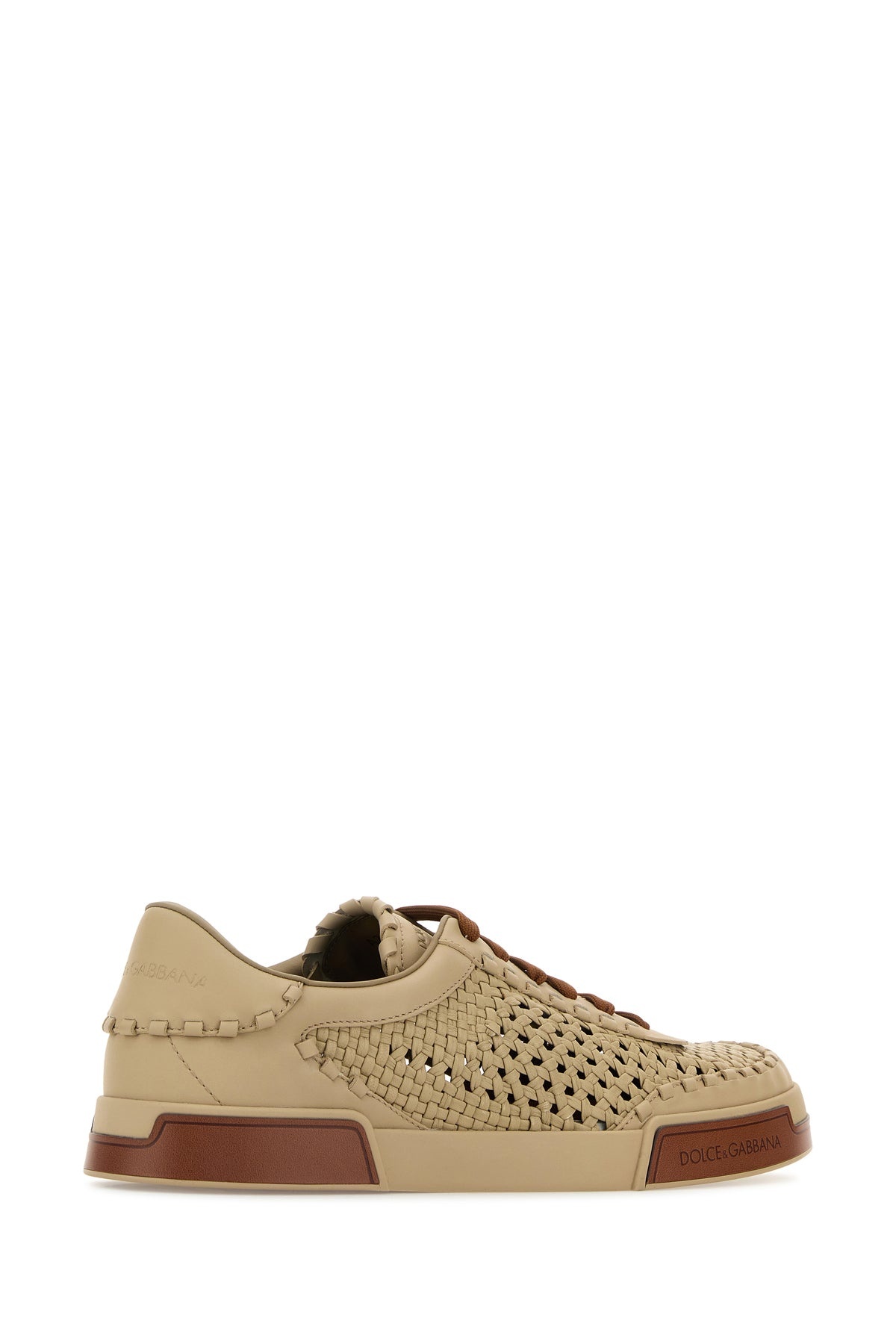 Cappuccino leather Portofino sneakers - 3