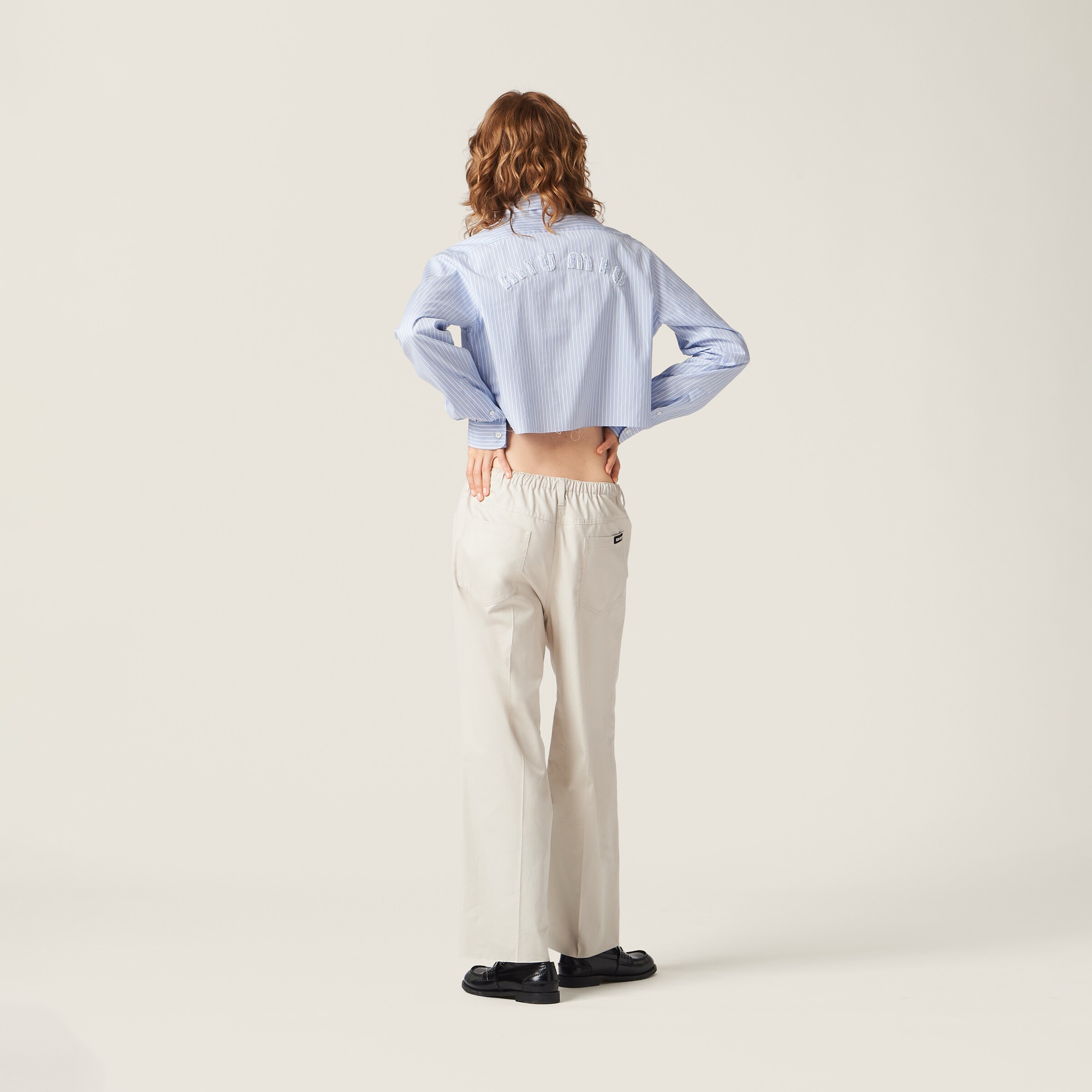 Gabardine pants - 3