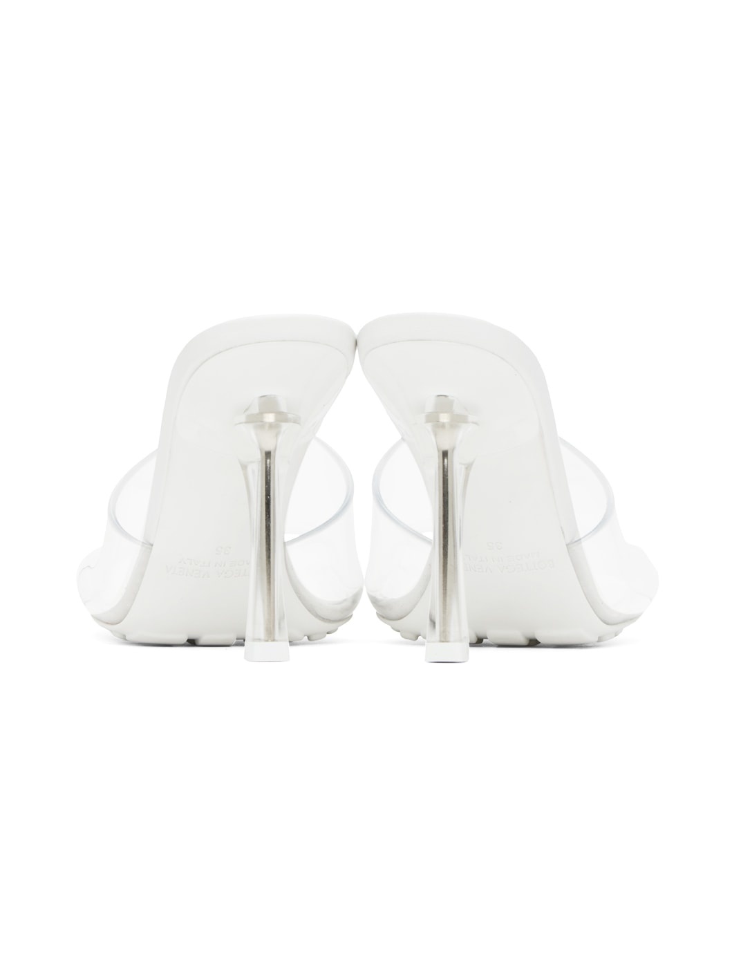 Transparent Stretch Mules - 2