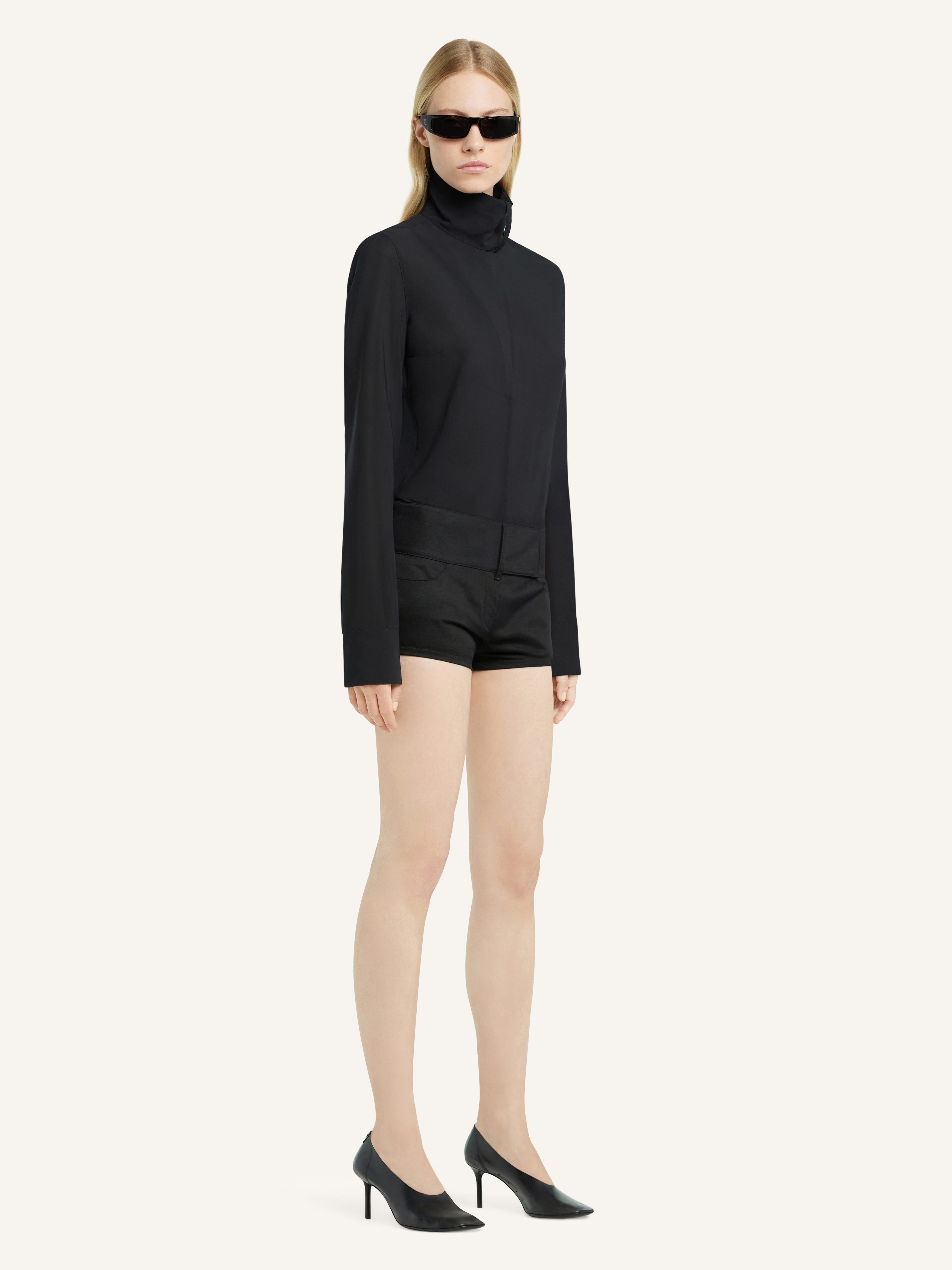 BELTED MINI SHORTS - 3