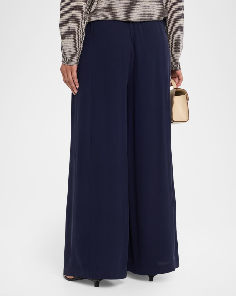 Silk Wide-Leg Pants 3