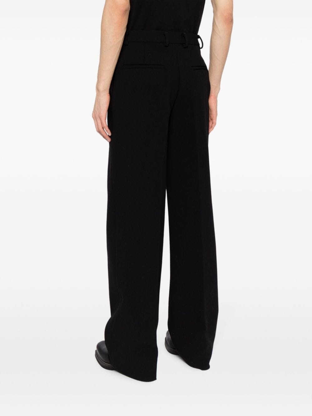 virgin-wool tailored trousers - 4