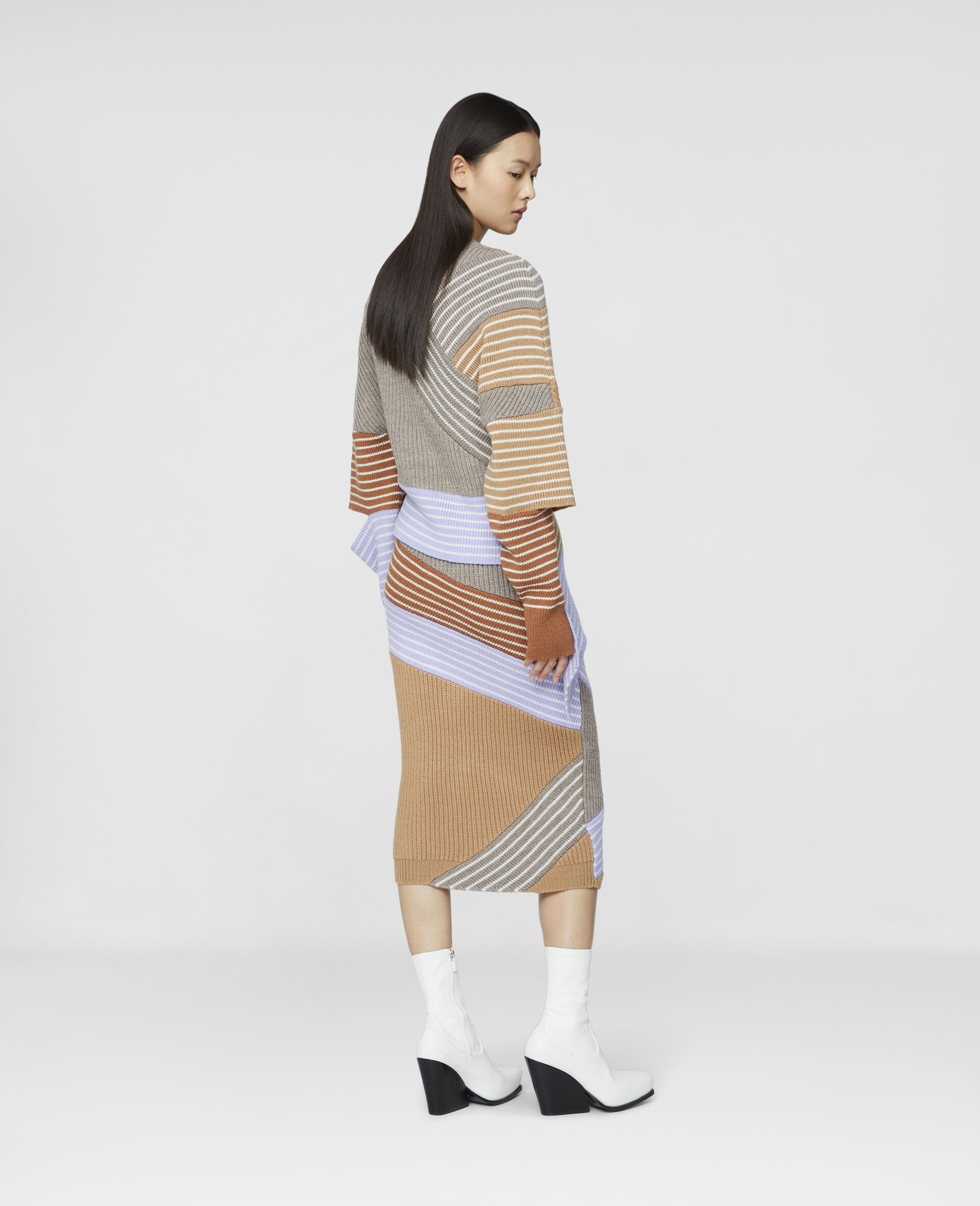 S by S 3D Stripes Wool Jumper - 3