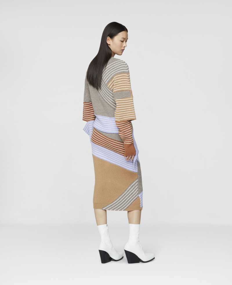 S by S 3D Stripes Wool Jumper 3