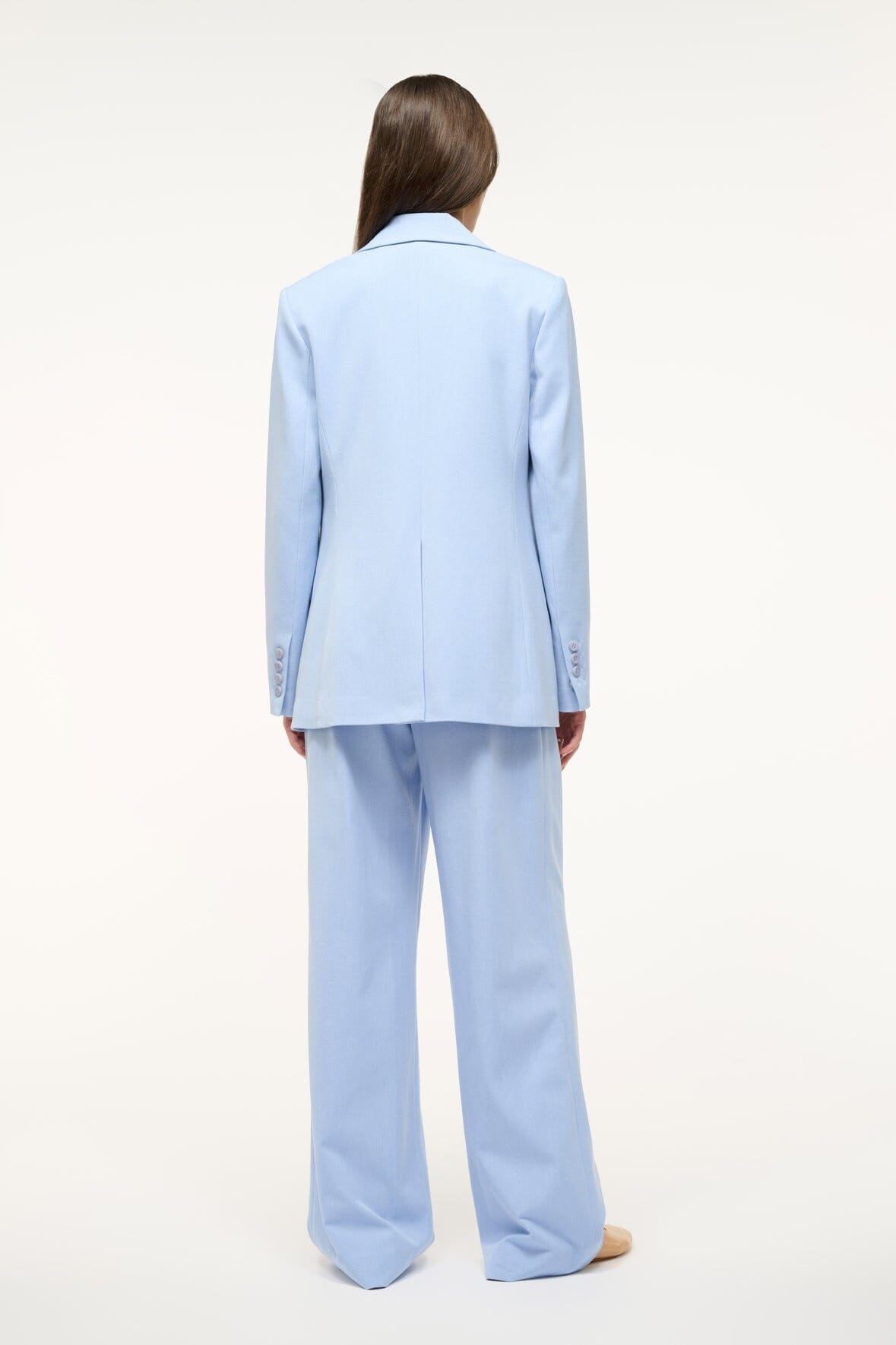 STAUD CITY BLAZER PERIWINKLE - 4