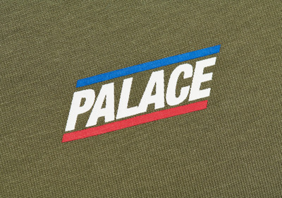 PALACE BASICALLY A T-SHIRT OLIVE outlook