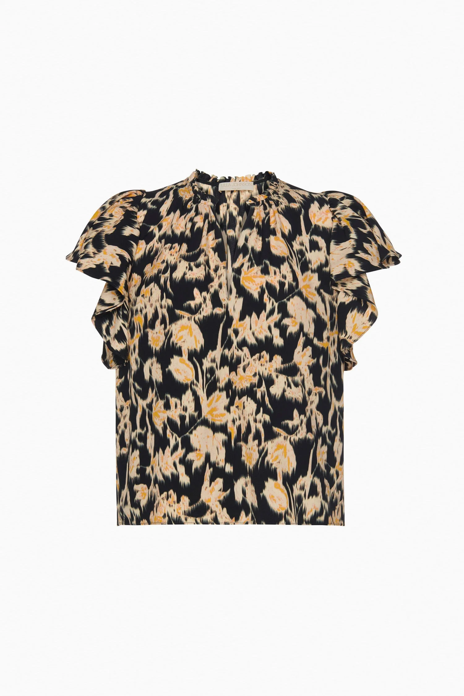 Lilo Flutter Sleeve Blouse - 1