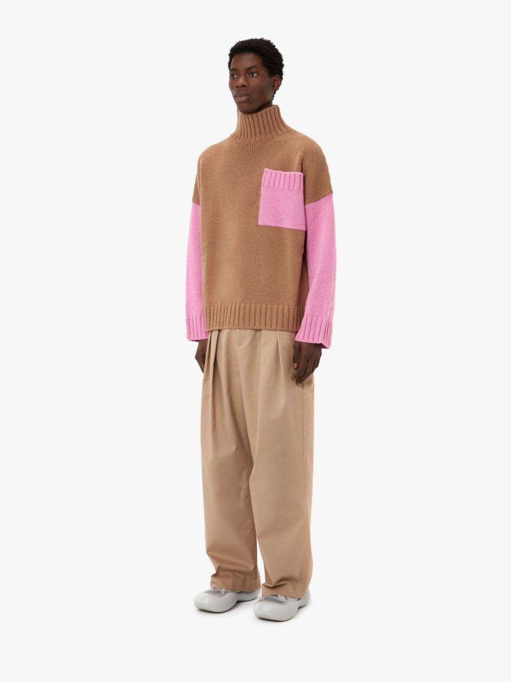 PATCH POCKET TURTLENECK JUMPER - 4