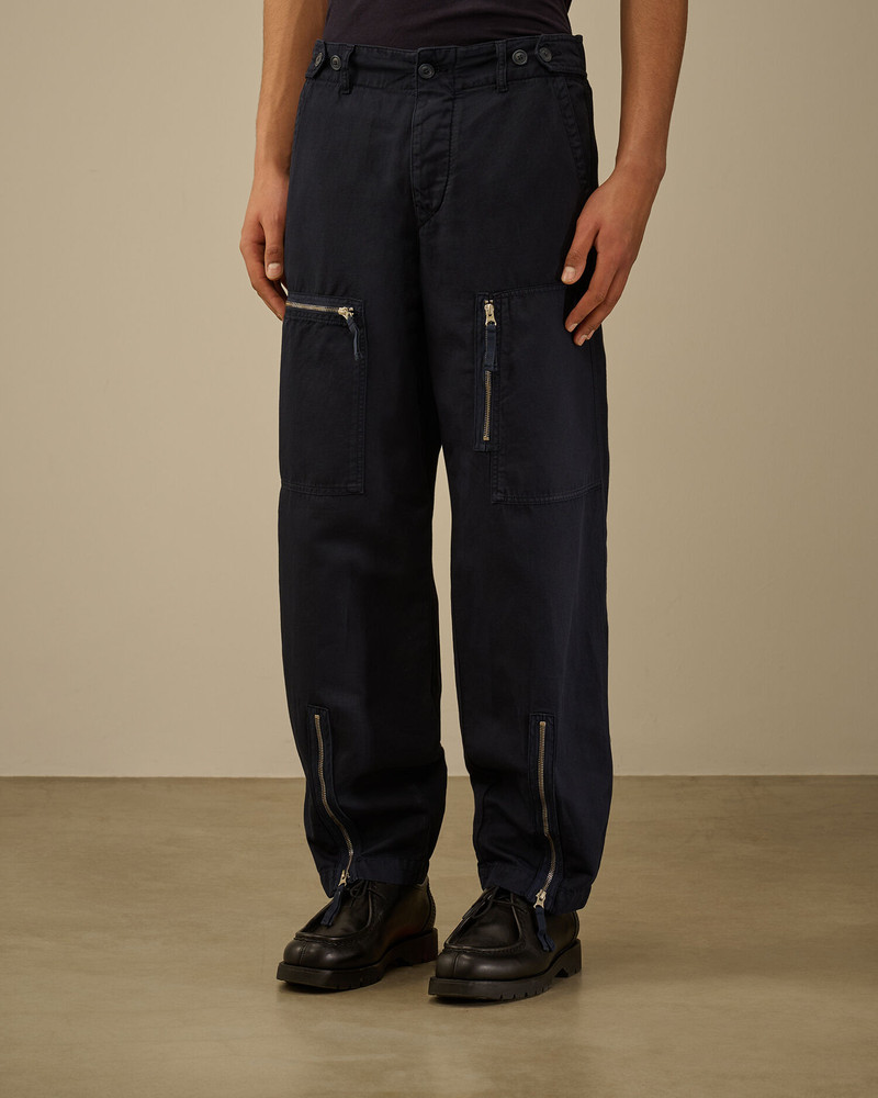 Cotton/Linen Cargo Pants 3