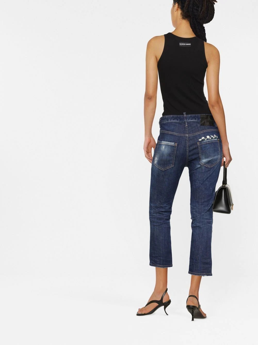 Jennifer cropped skinny jeans - 4
