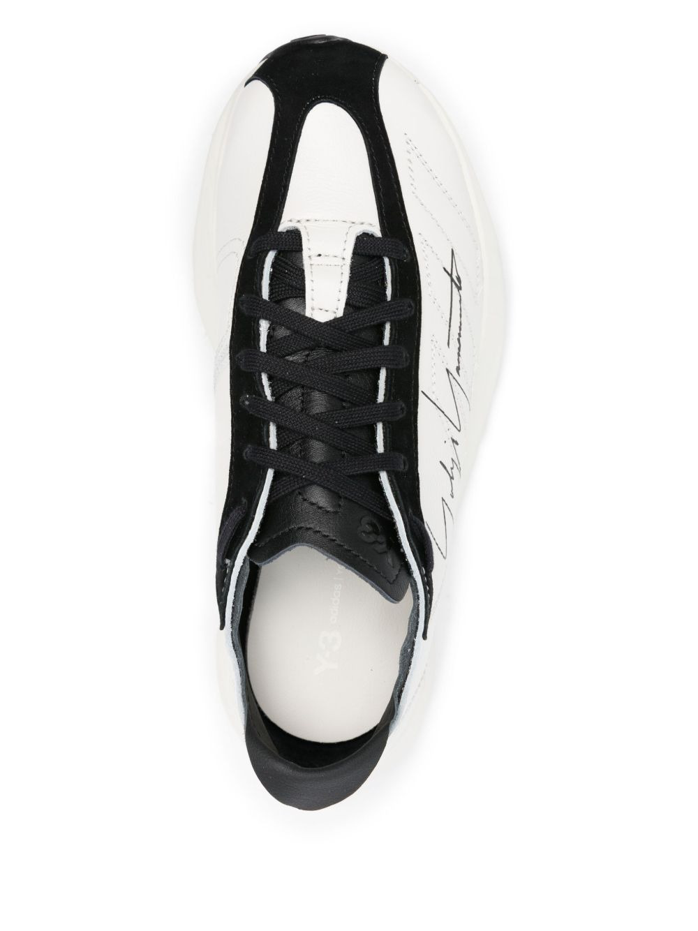 Adios Pro signature-detail leather low-top sneakers - 4