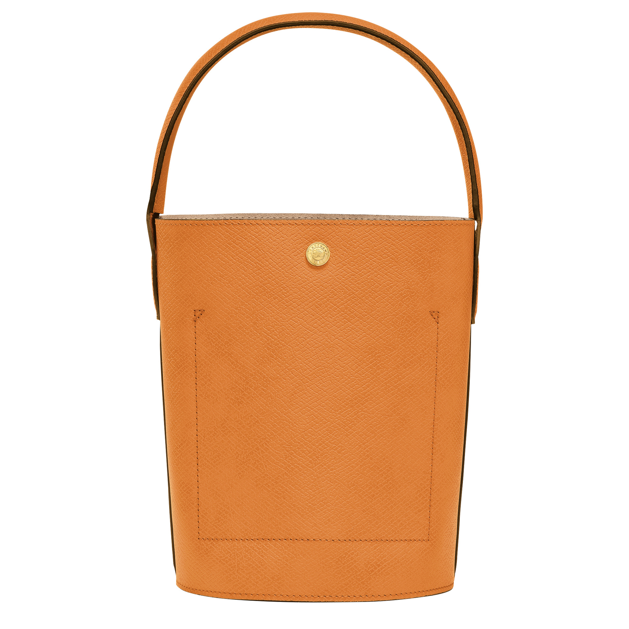 Épure S Bucket bag Apricot - Leather - 4