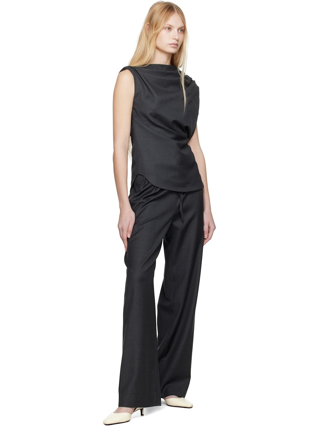 Black Lyra Blouse - 4