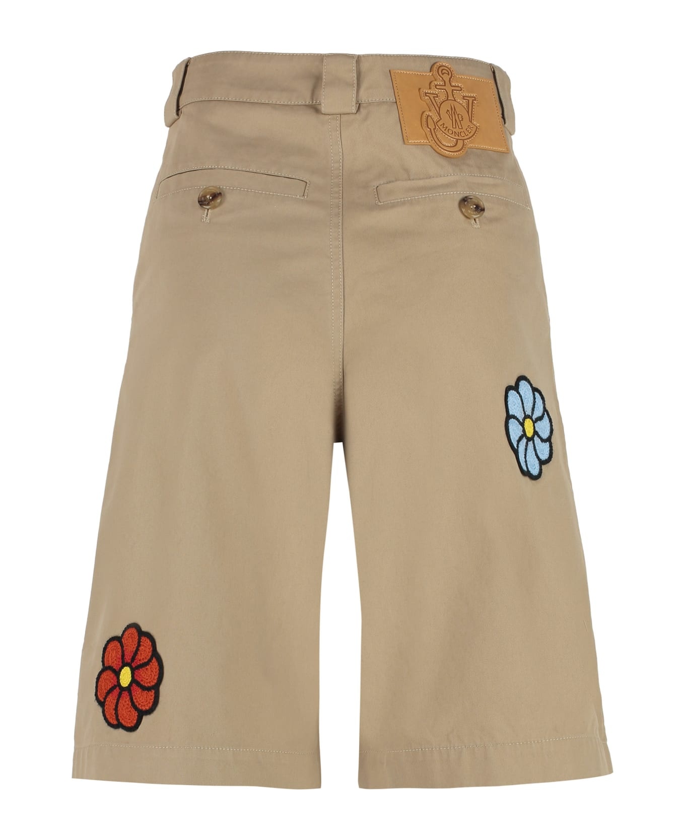 1 Moncler X Jw Anderson - Cotton Bermuda Shorts - 2