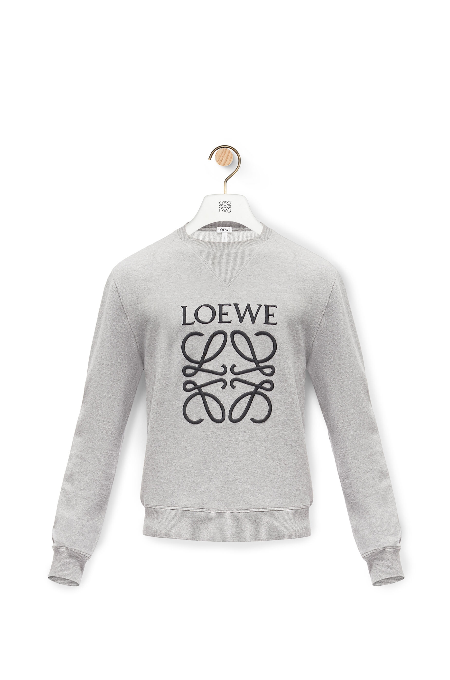 Anagram embroidered sweatshirt in cotton - 1