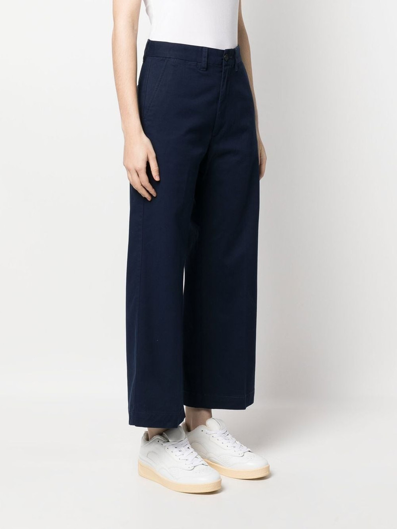 wide-leg cropped chinos 3