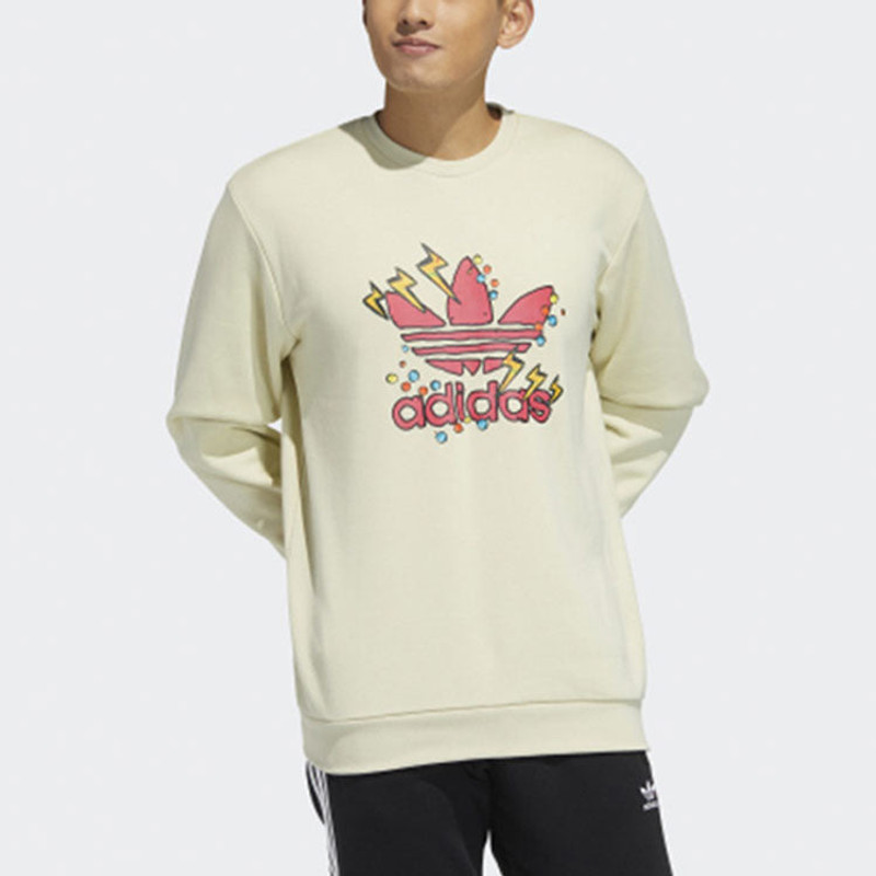adidas adidas originals Fangtastic Series Disney Mickey Printing Round Neck Pullover H09183 outlook