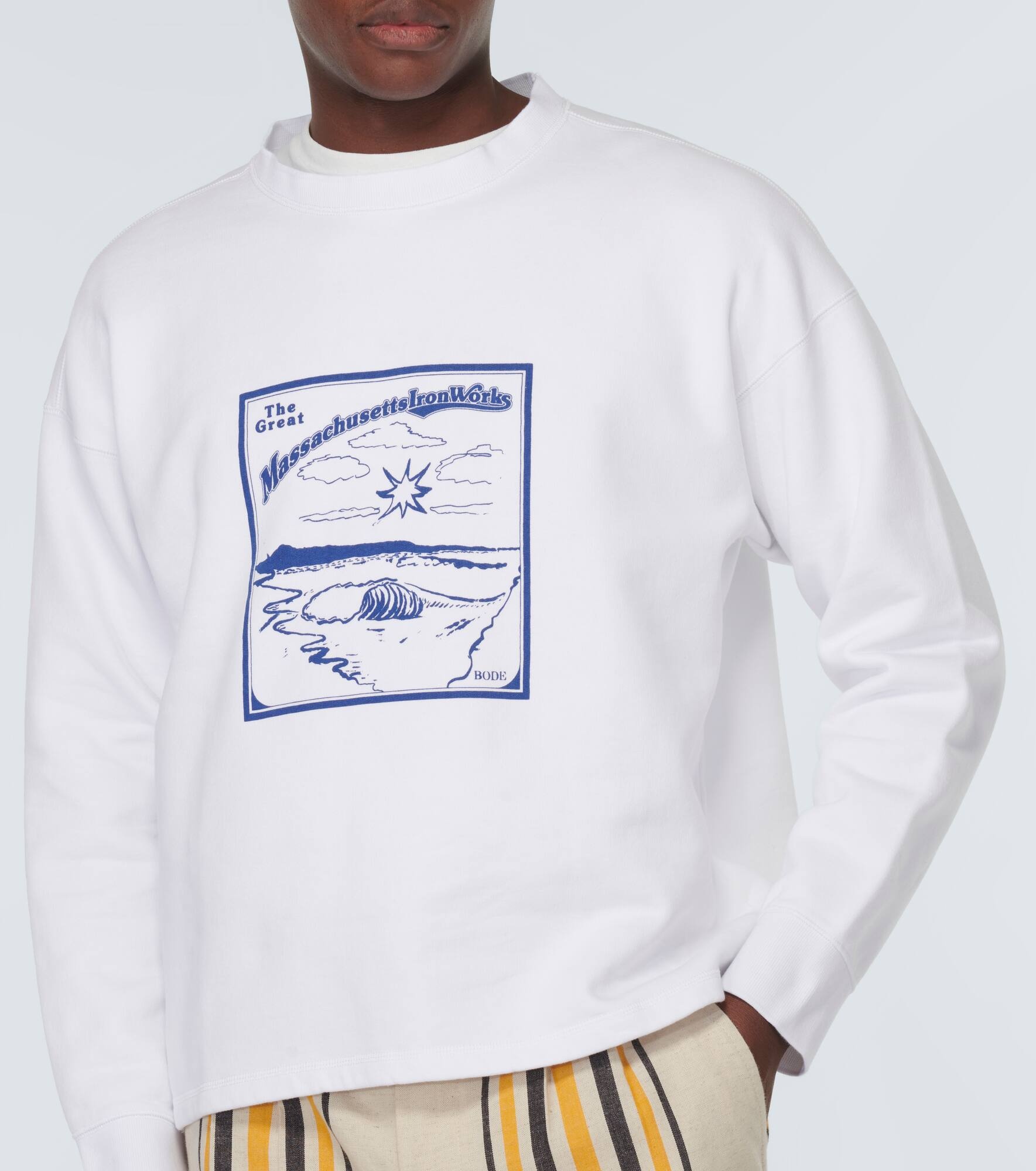 Ironworks cotton jersey sweatshirt - 5