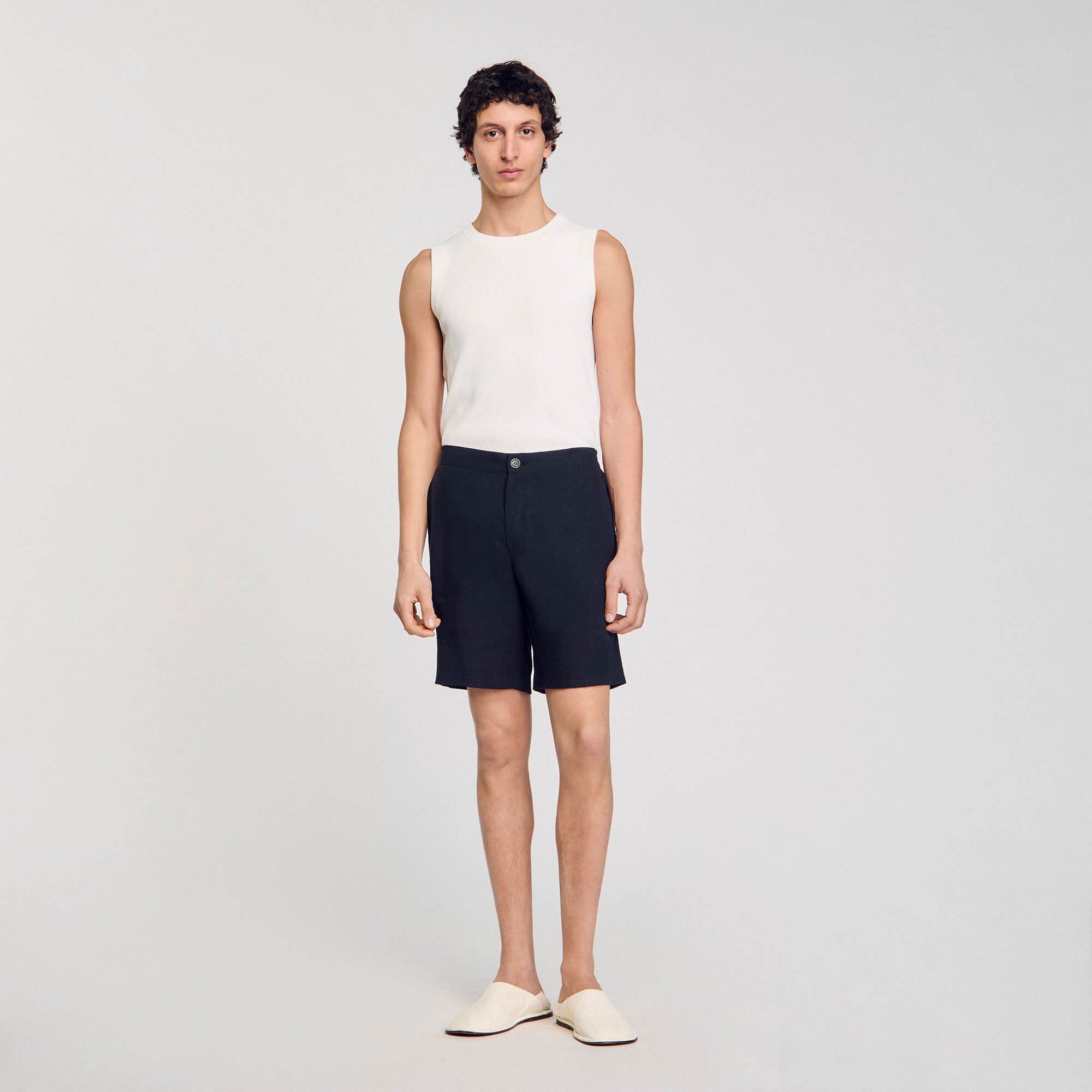 LINEN SHORTS - 2