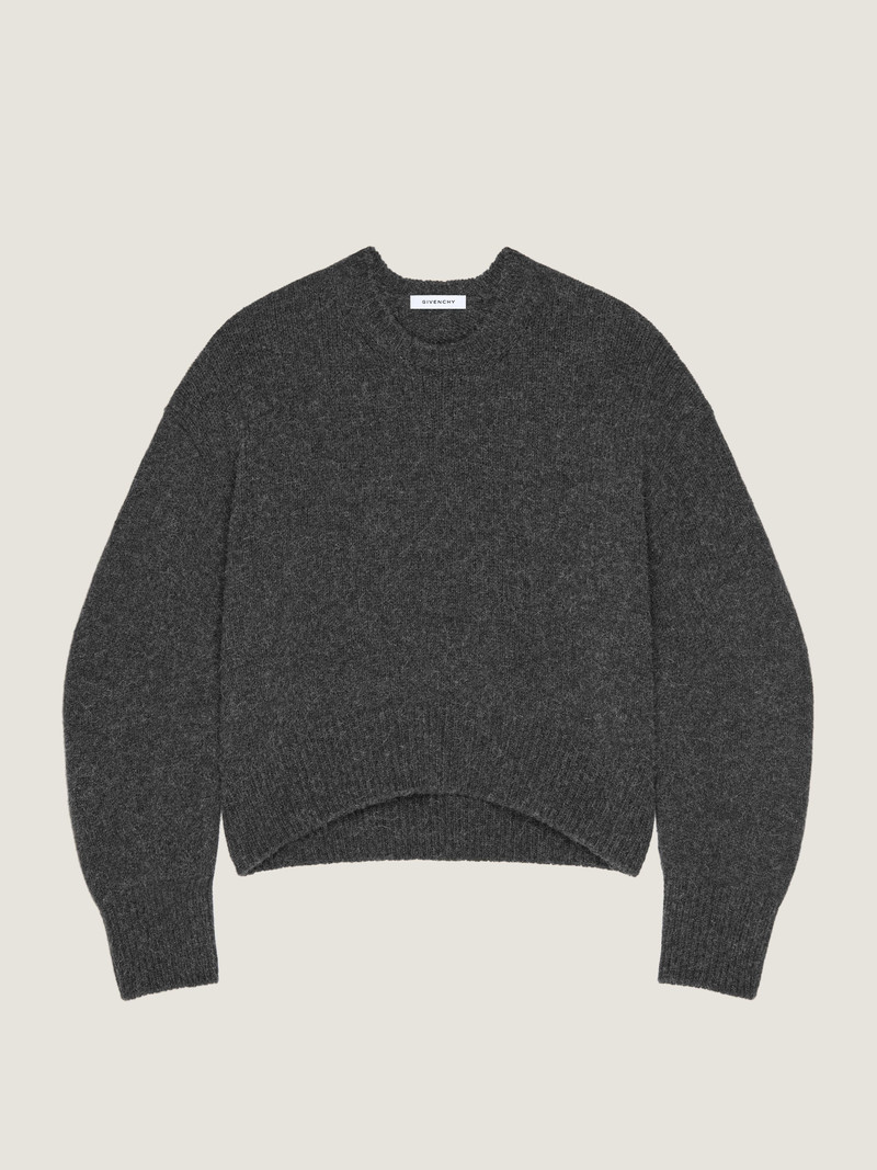 COUTURE SEAM SWEATER IN ALPACA AND YAK WOOL 1