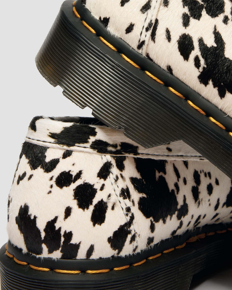 Penton Dalmatian Hair On Leather Loafers 4