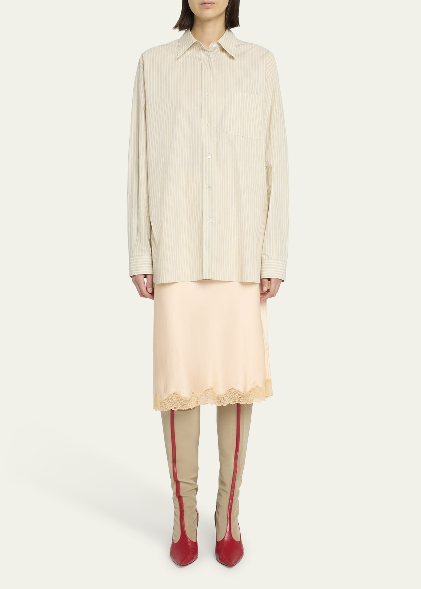 Nesson Stripe Button Down Shirt - 2