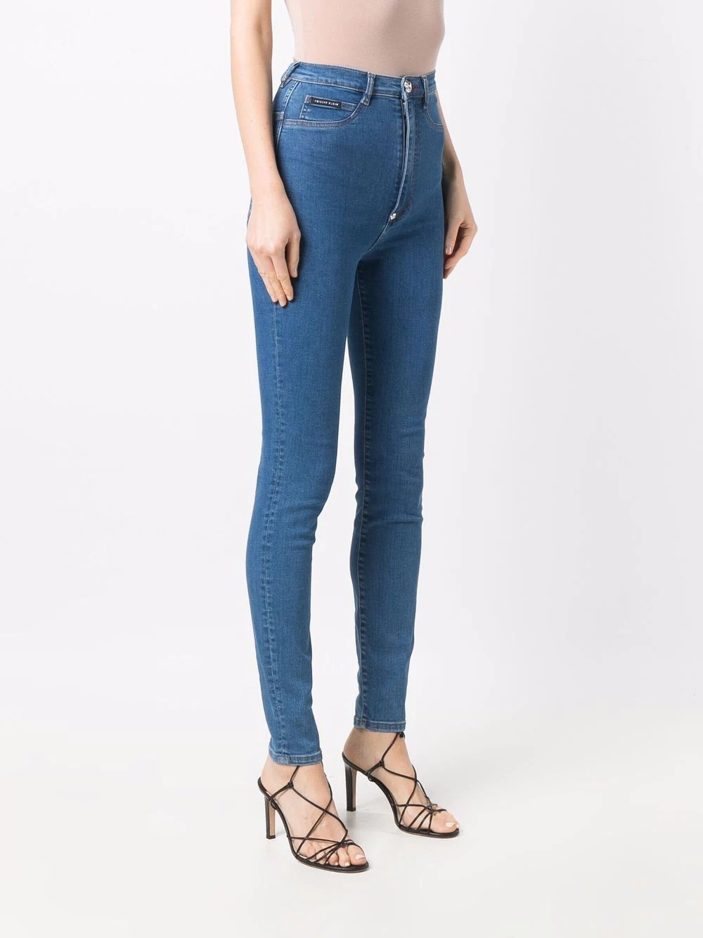 high-waist jegging jeans - 3