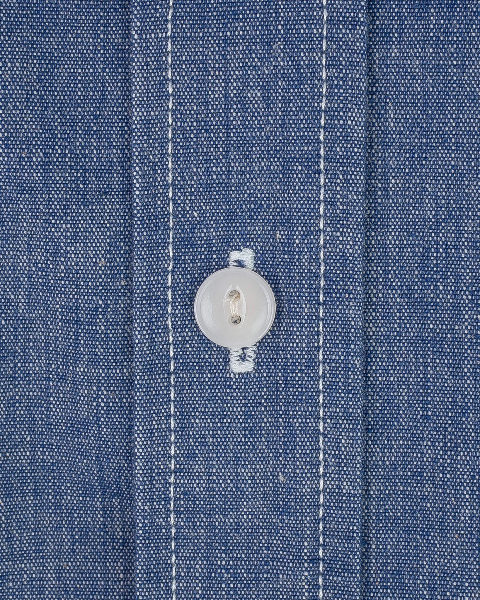 IHSH-21-BLU 10oz Selvedge Chambray Work Shirt - Blue - 7