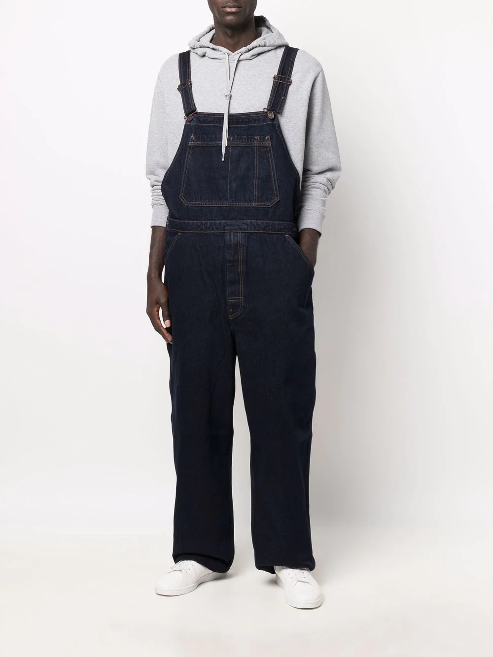 cotton jean overalls - 2