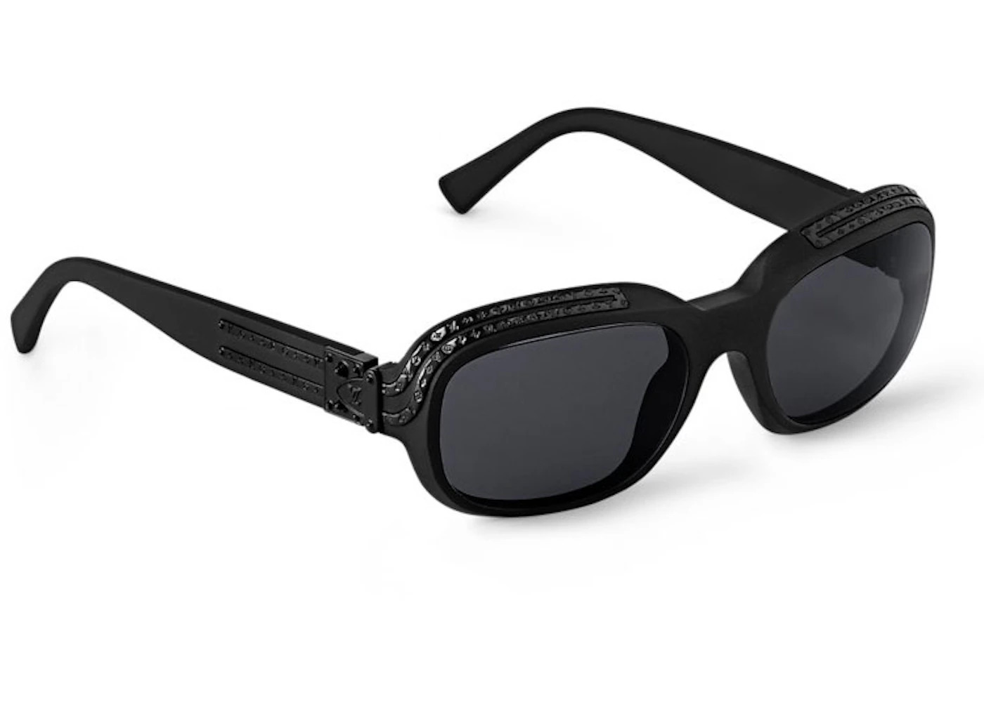 Louis Vuitton 1.0 Millionaires Oval Sunglasses Deep Black (Z2721U) - 3
