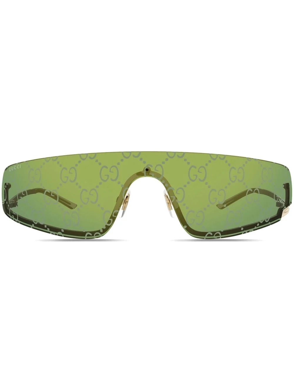 mask-shaped frame sunglasses - 1