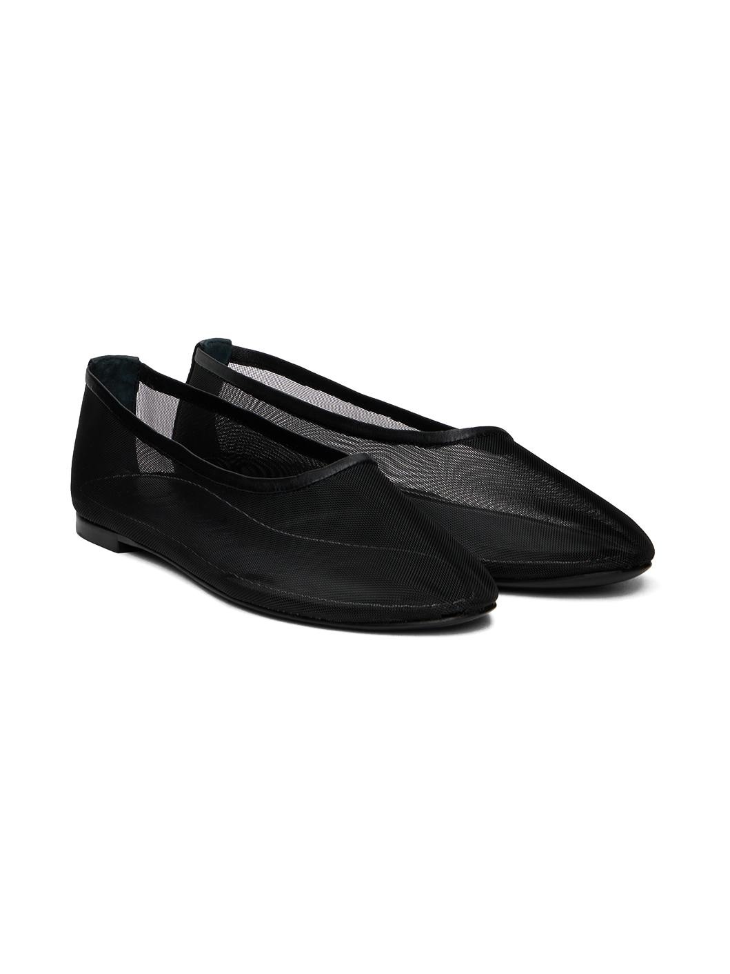 Black Alba Ballerina Flats - 4