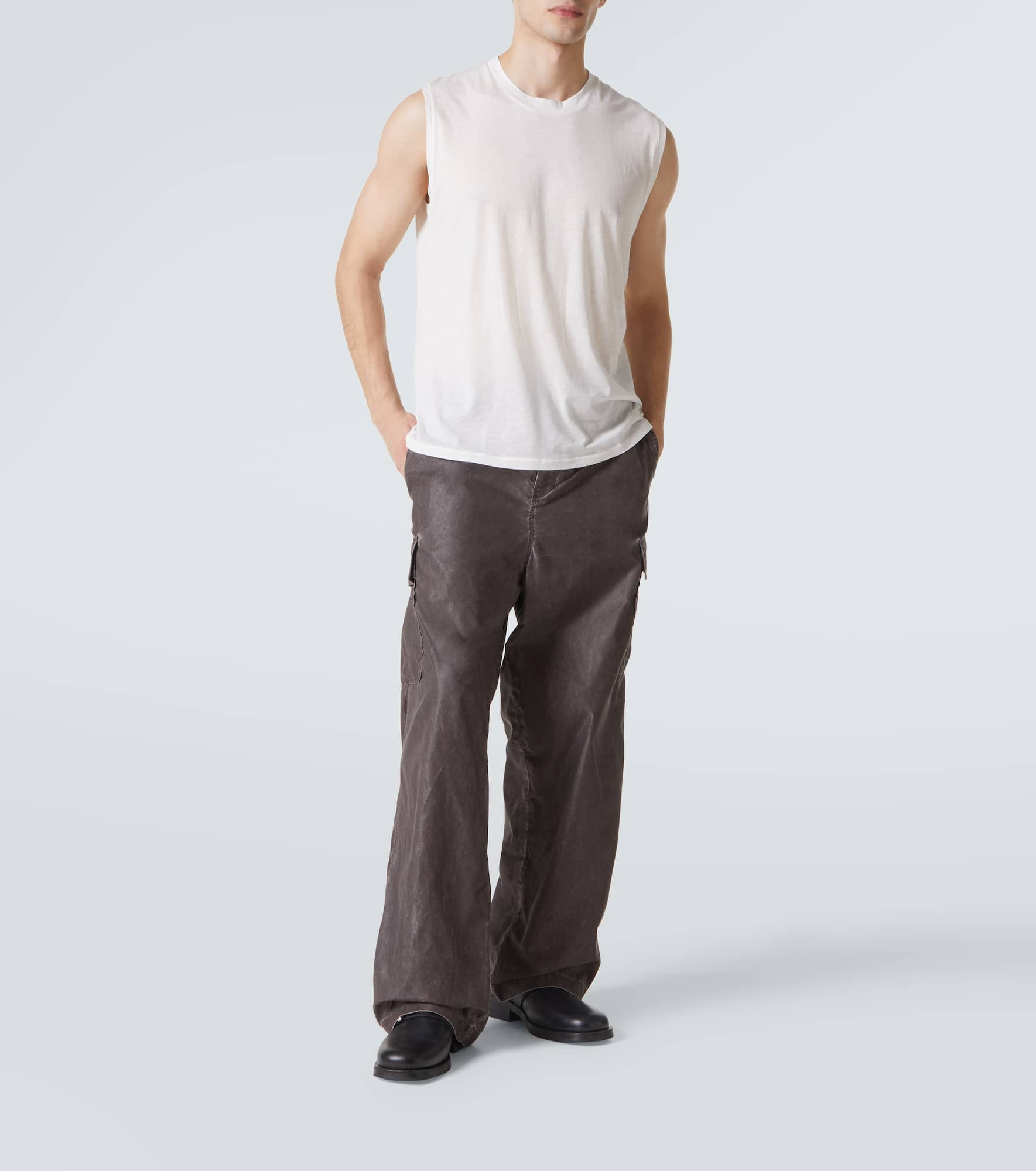 Breathe cotton jersey tank top - 2