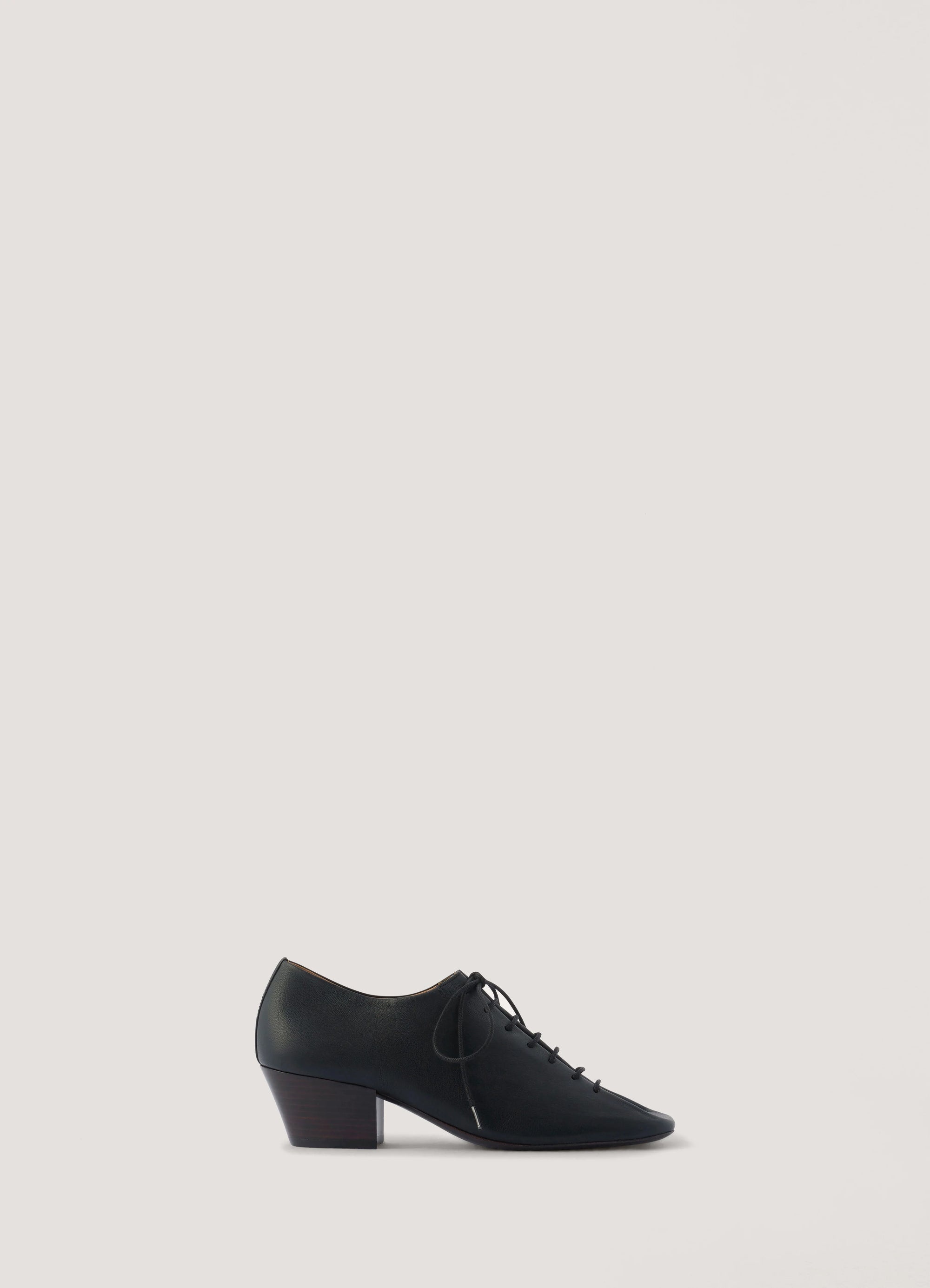 HEELED DERBIES
SATIN NAPPA LEATHER - 1