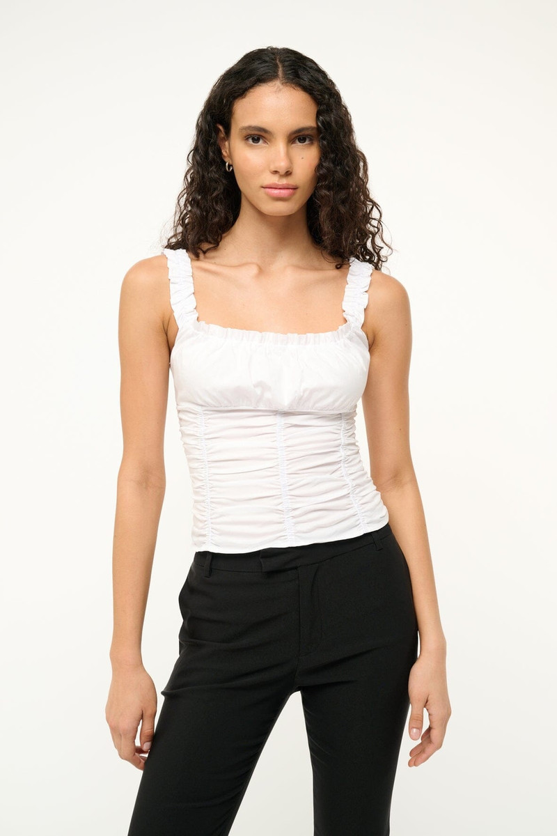 STAUD STAUD NIC TOP WHITE outlook