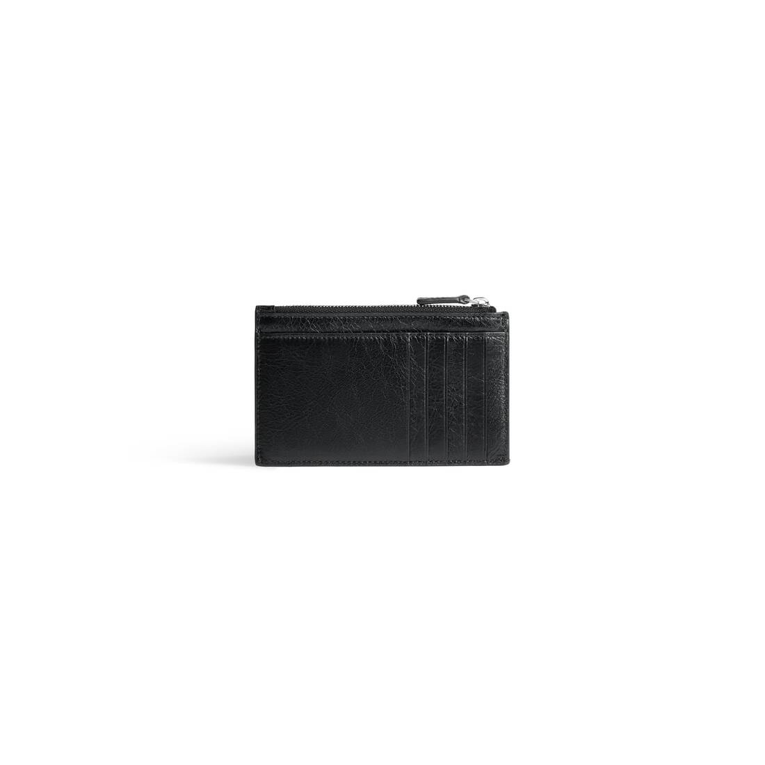 Men's Cash Large Long Coin And Card Holder Diy Metal  in Black/white - 2