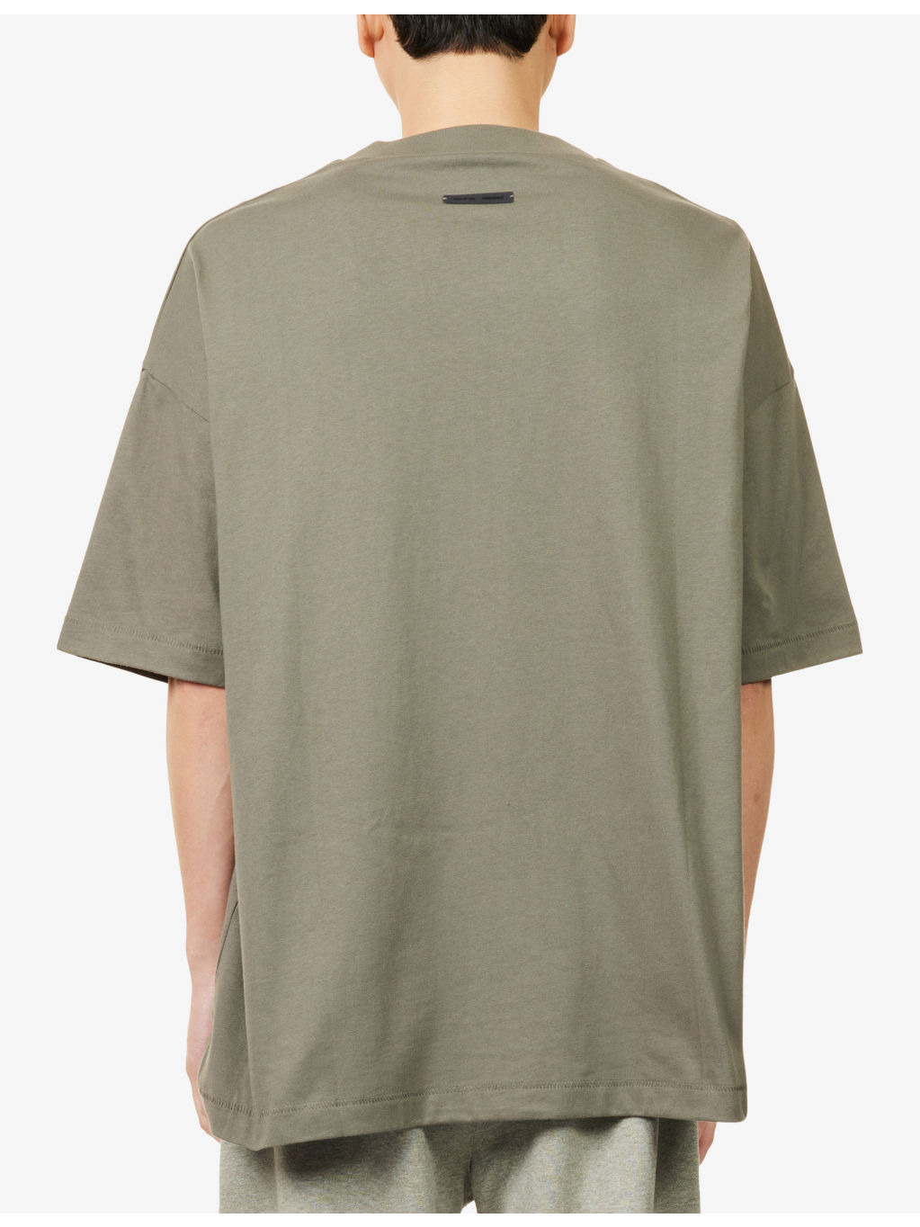 Brand-Print Crewneck Cotton-Jersey T-Shirt - 4