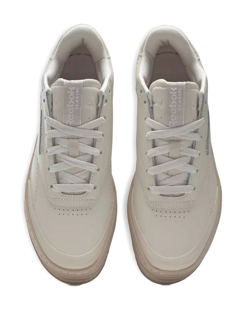 Club C leather trainers 3