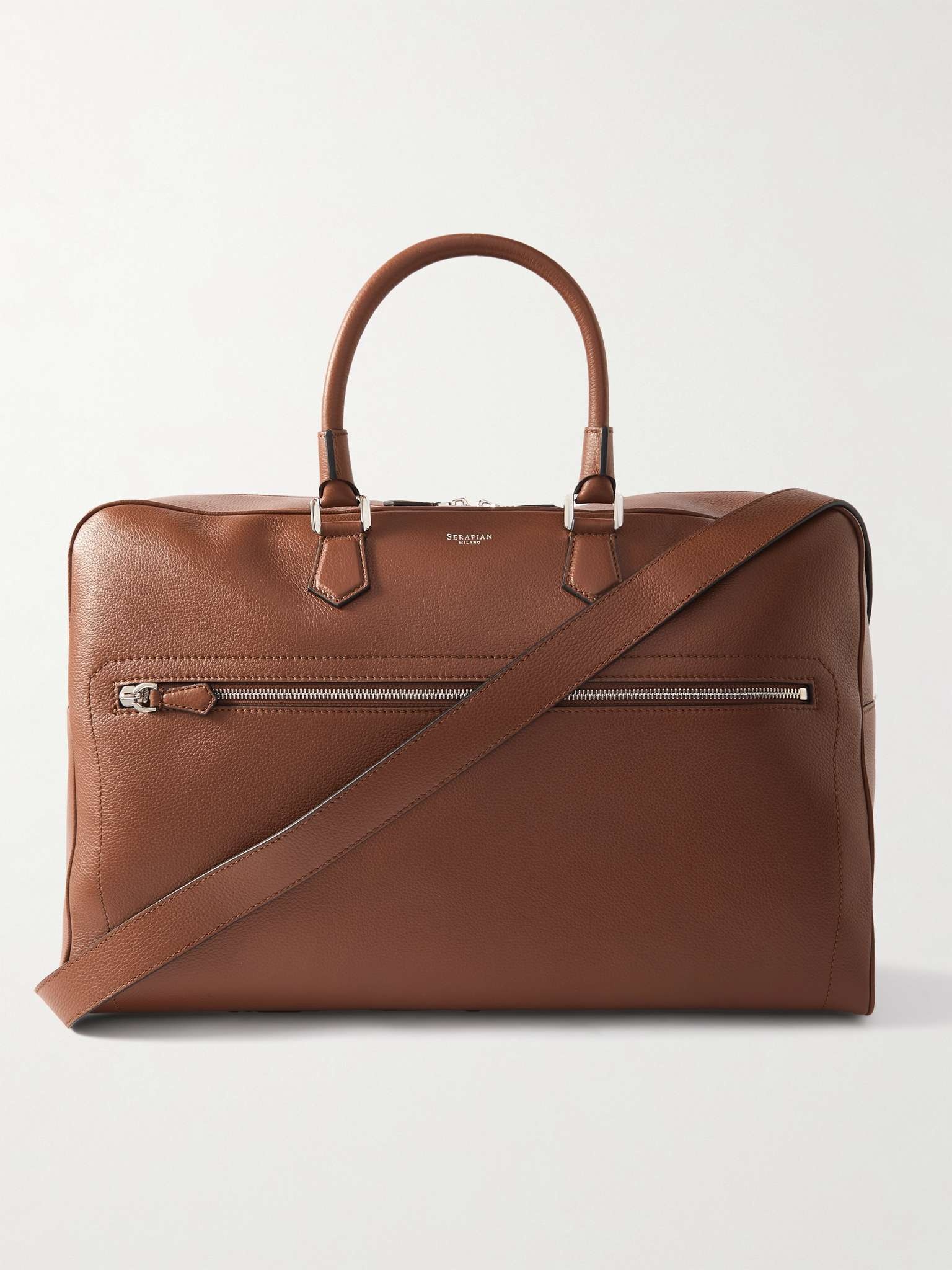 Weekender Medium Full-Grain Leather Weekend Bag - 1