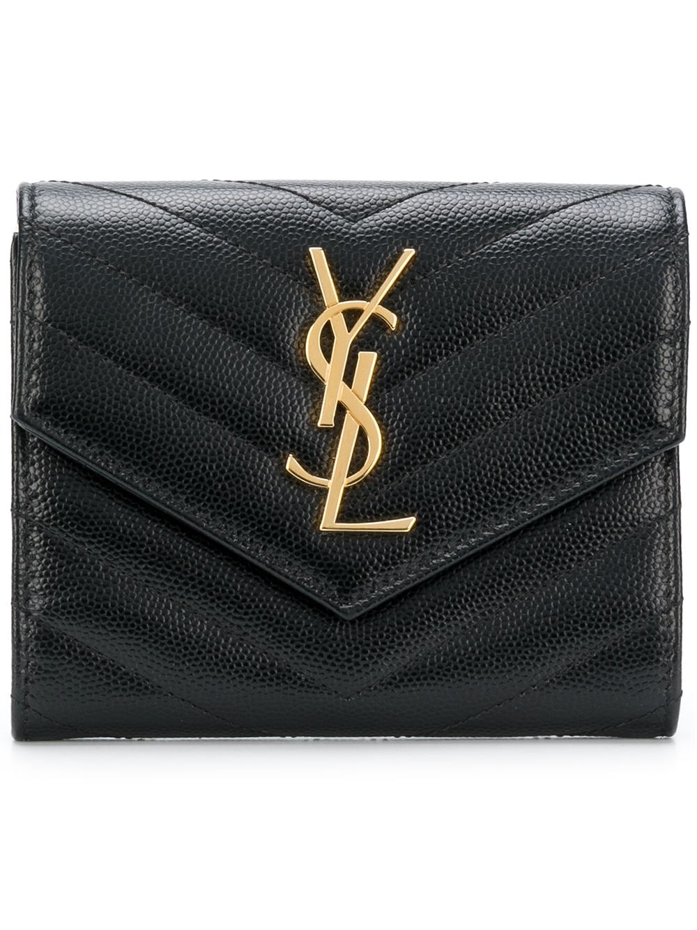 Monogram compact tri-fold wallet - 1