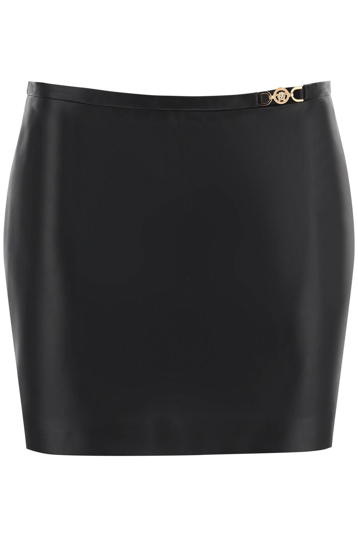 MEDUSA '95 LEATHER MINI SKIRT - 6