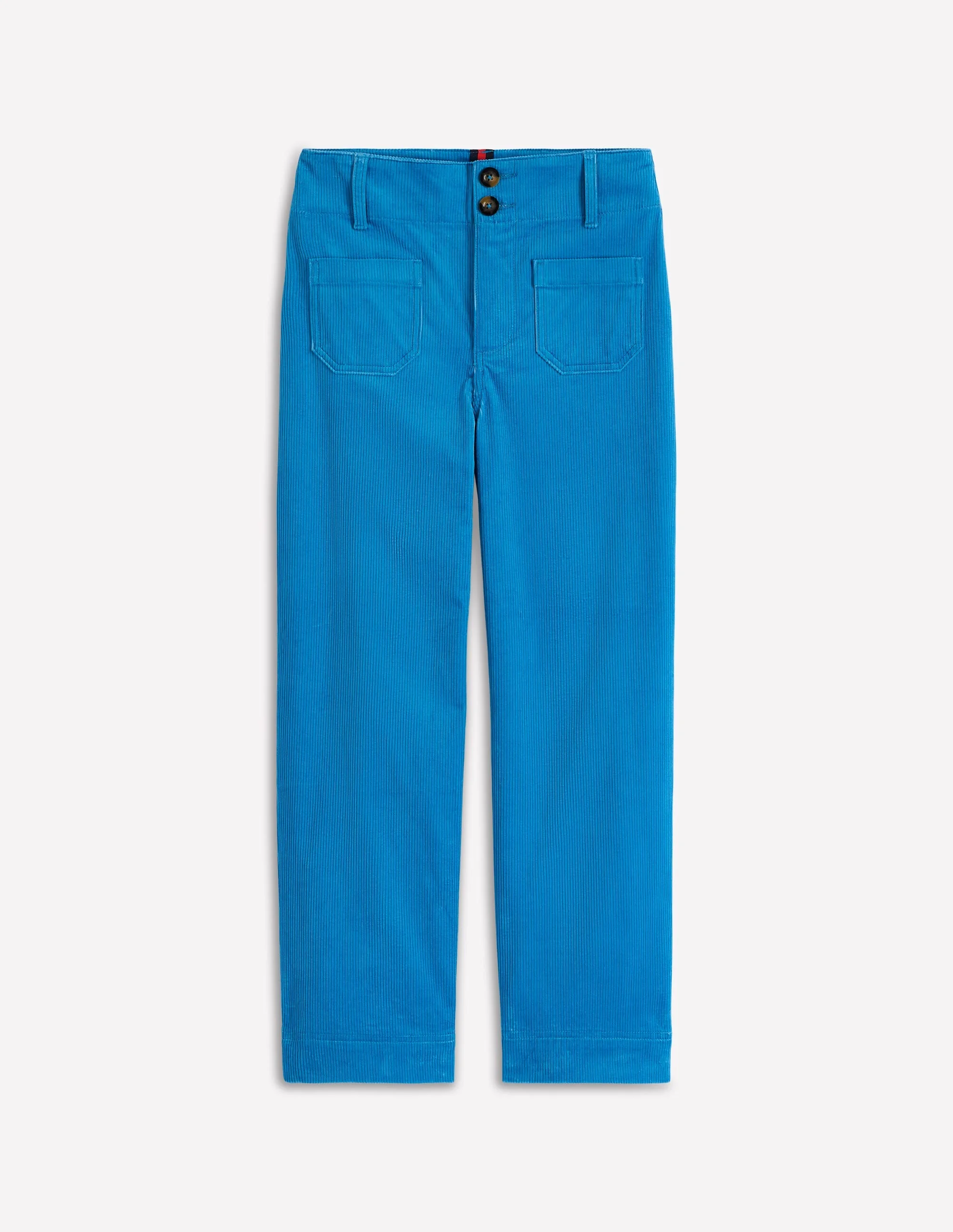 Primrose Cord Pants-Bright Blue - 1