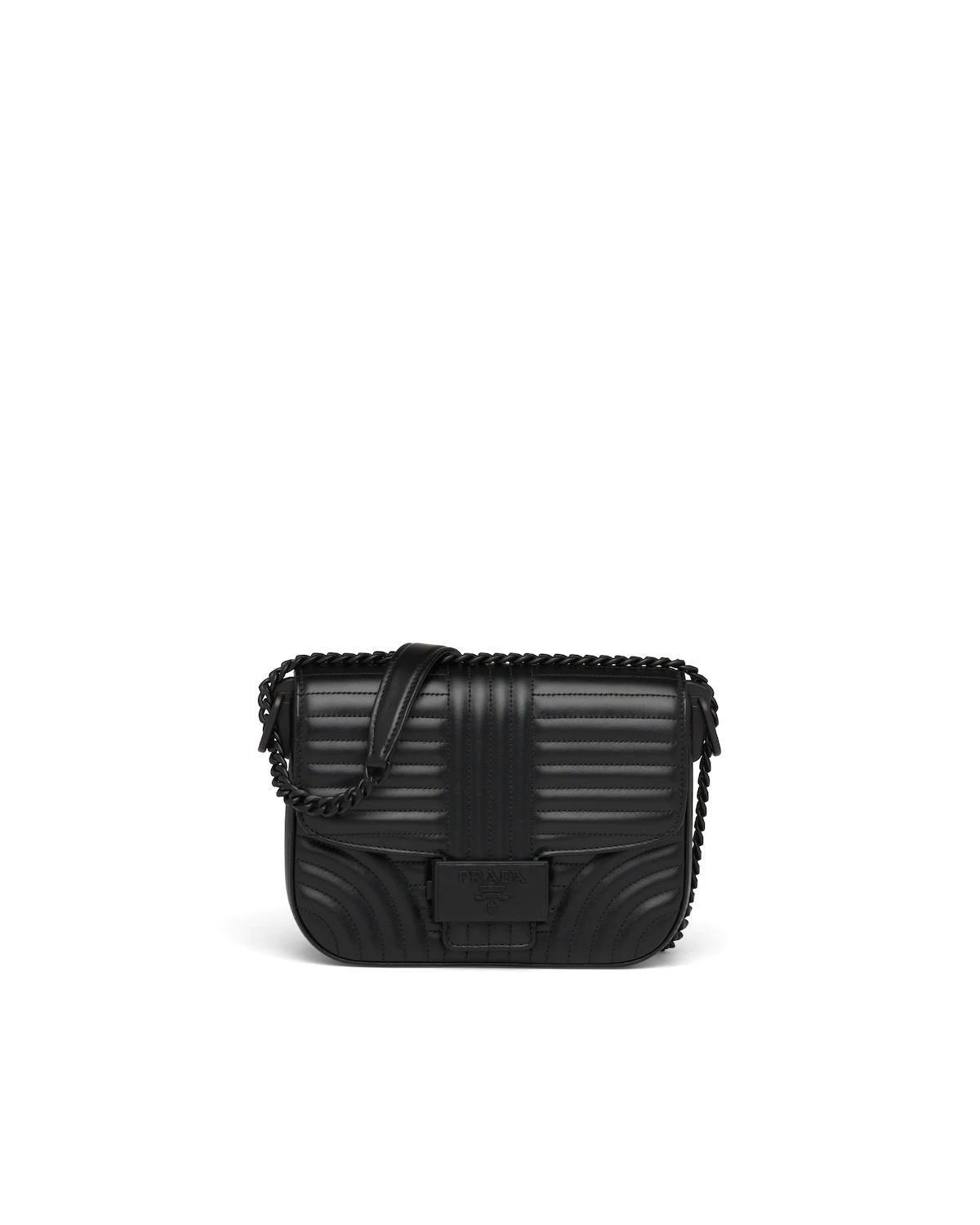 Prada Diagramme leather shoulder bag - 1