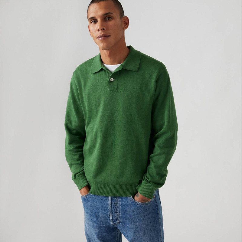 Levi's LONG SLEEVE SWEATER POLO outlook