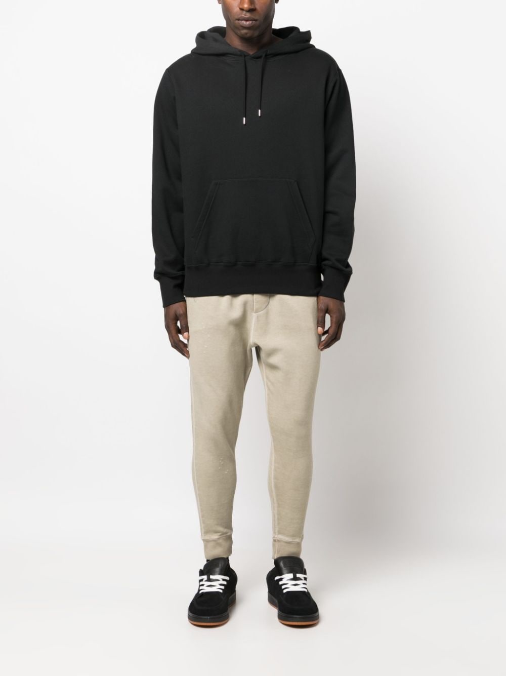 logo-pritn faded-effect track pants - 2