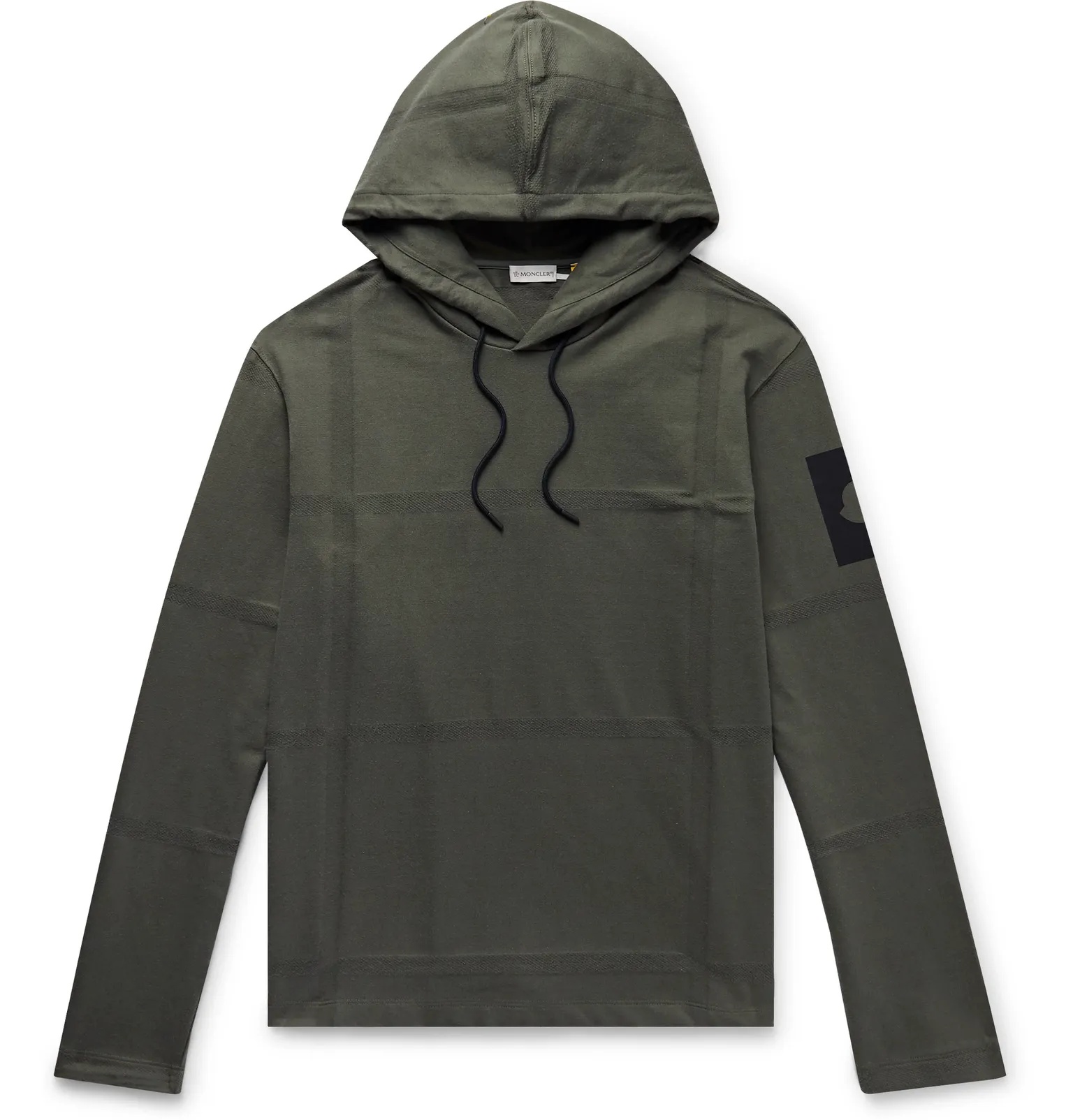 5 Moncler Craig Green Logo-Print Cotton-Jersey Hoodie - 1